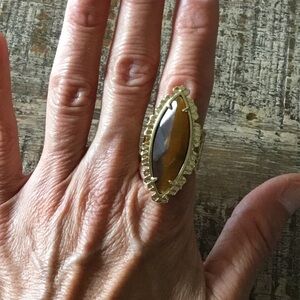 Kendra Scott Maritza Tiger’s Eye Cocktail Ring
